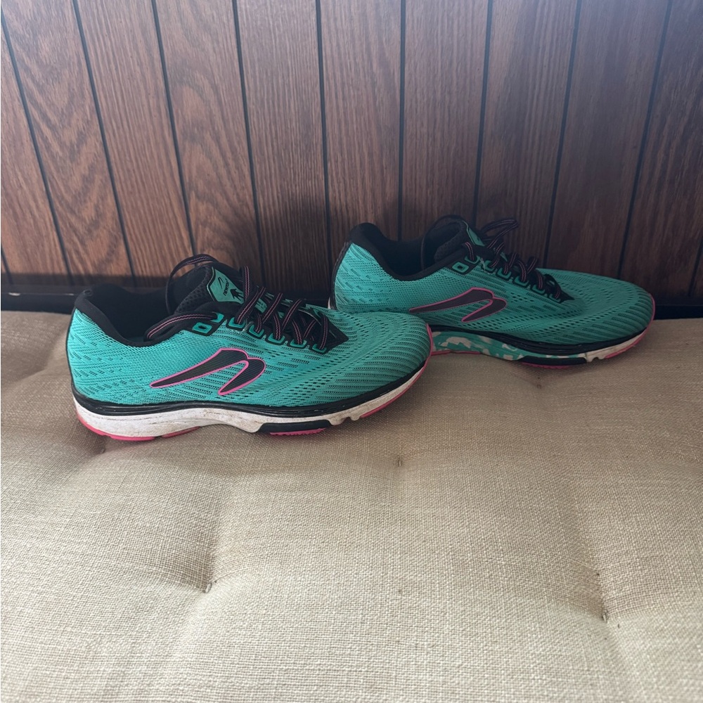 Newton Teal and Pink Running Shoes